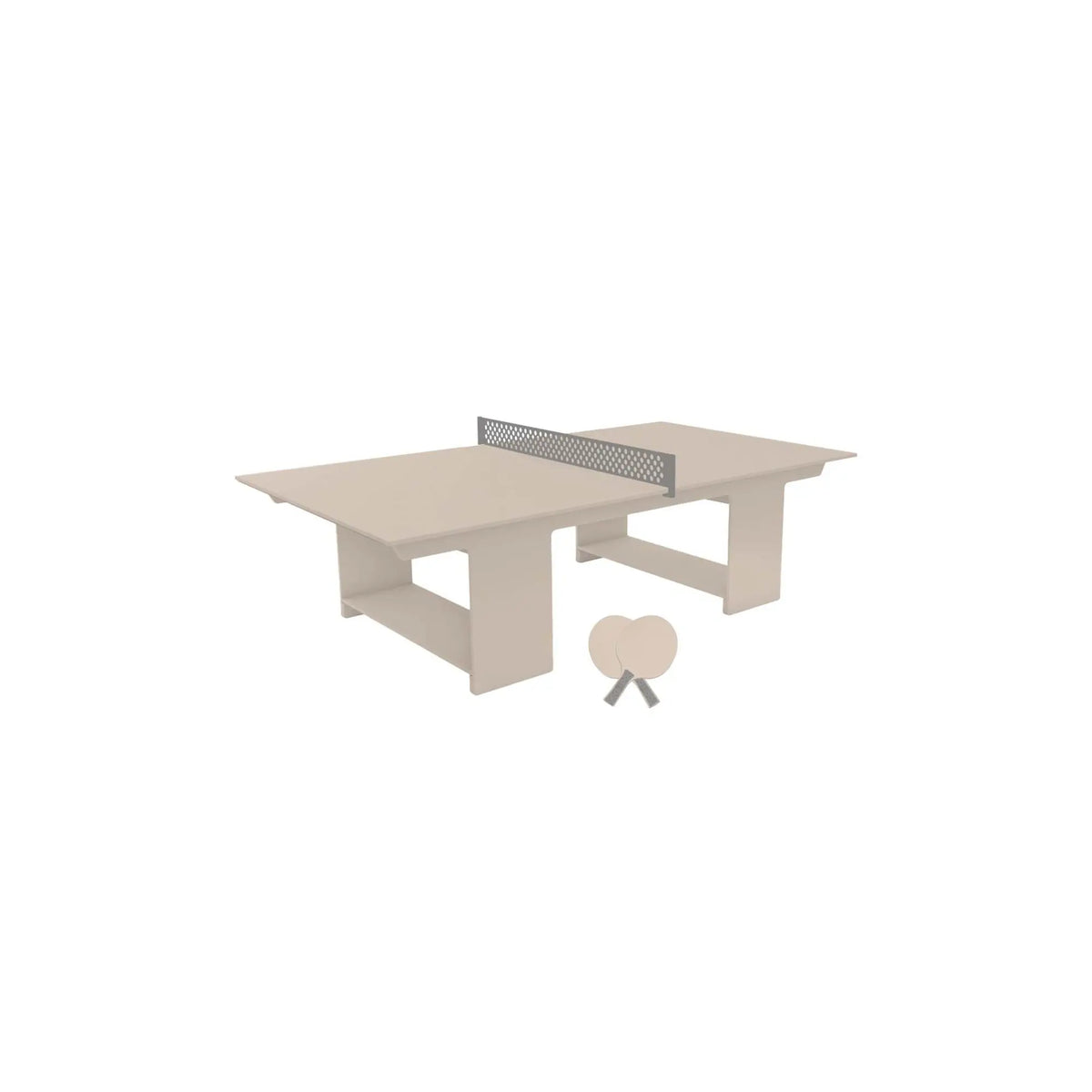 Ledge Lounger Table Tennis Set Resin Outdoor Ping Pong Table - view 40