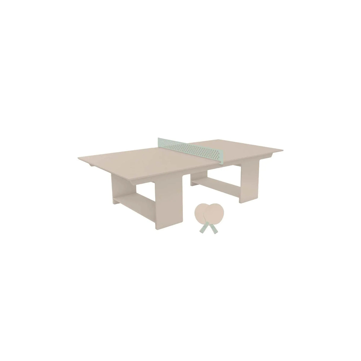 Ledge Lounger Table Tennis Set Resin Outdoor Ping Pong Table - view 43