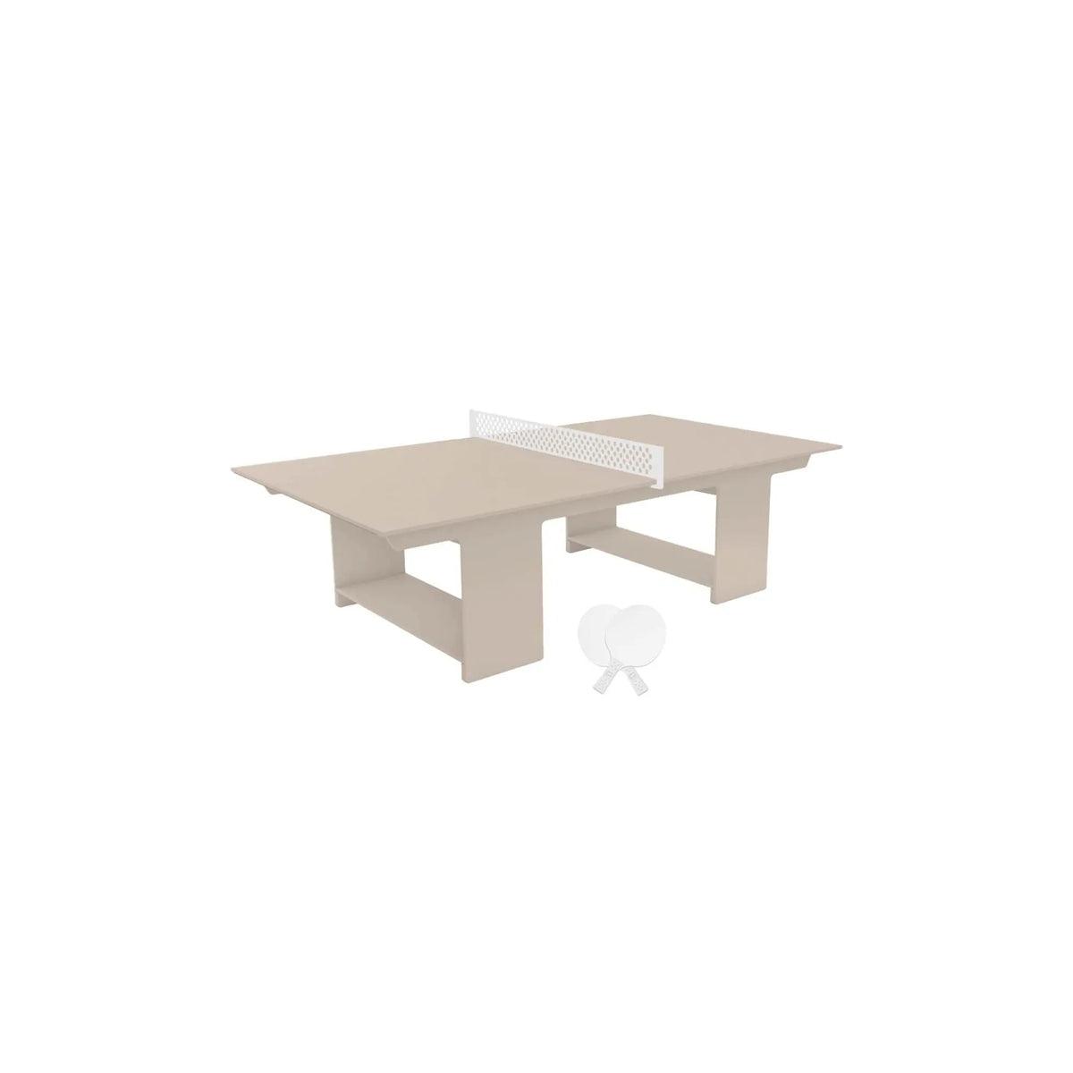 Ledge Lounger Table Tennis Set Resin Outdoor Ping Pong Table - view 48