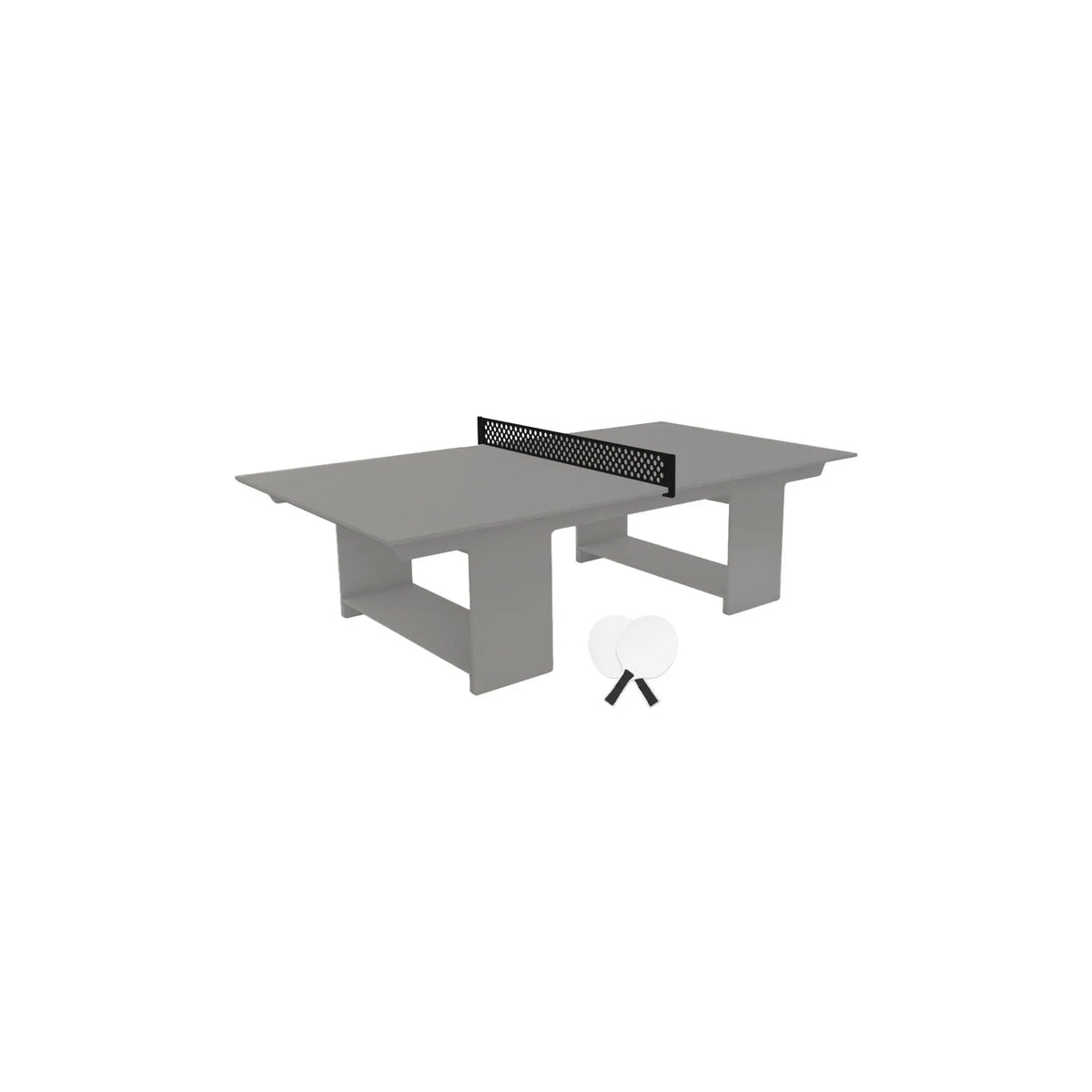 Ledge Lounger Table Tennis Set Resin Outdoor Ping Pong Table - view 51