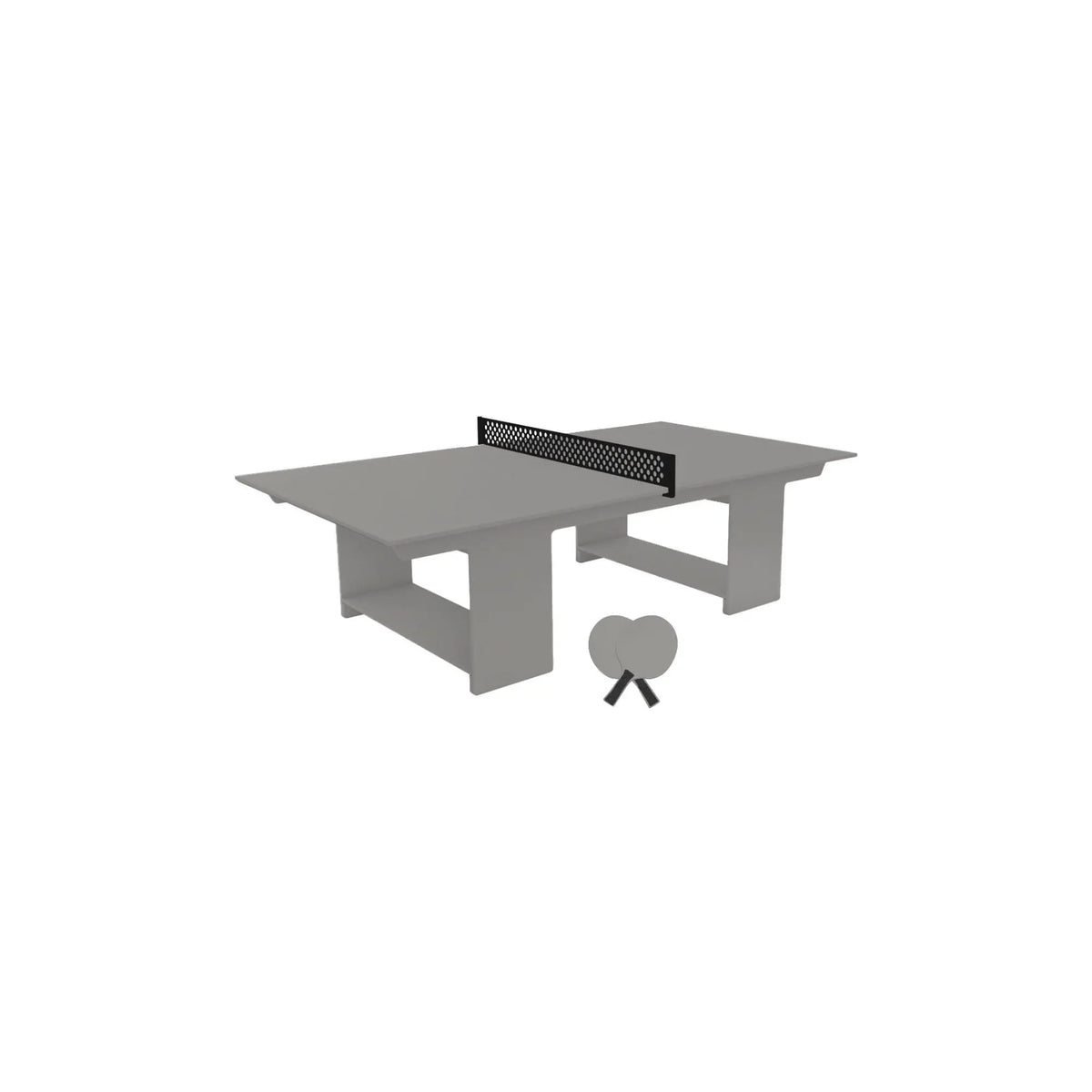 Ledge Lounger Table Tennis Set Resin Outdoor Ping Pong Table - view 53