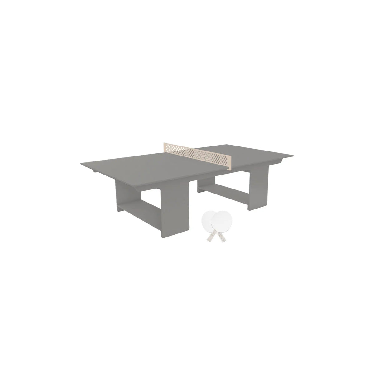 Ledge Lounger Table Tennis Set Resin Outdoor Ping Pong Table - view 54