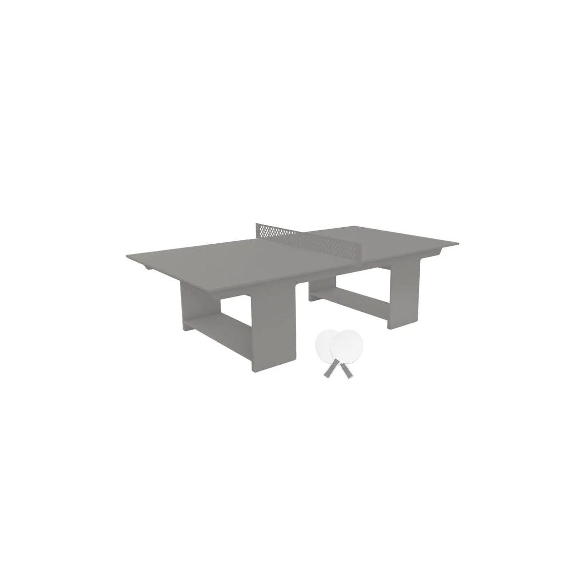 Ledge Lounger Table Tennis Set Resin Outdoor Ping Pong Table - view 57