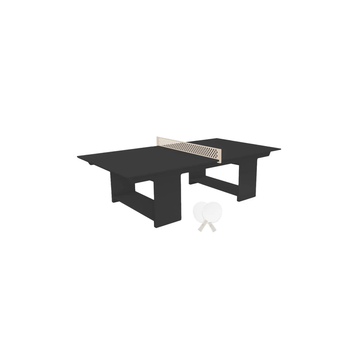 Ledge Lounger Table Tennis Set Resin Outdoor Ping Pong Table - view 72