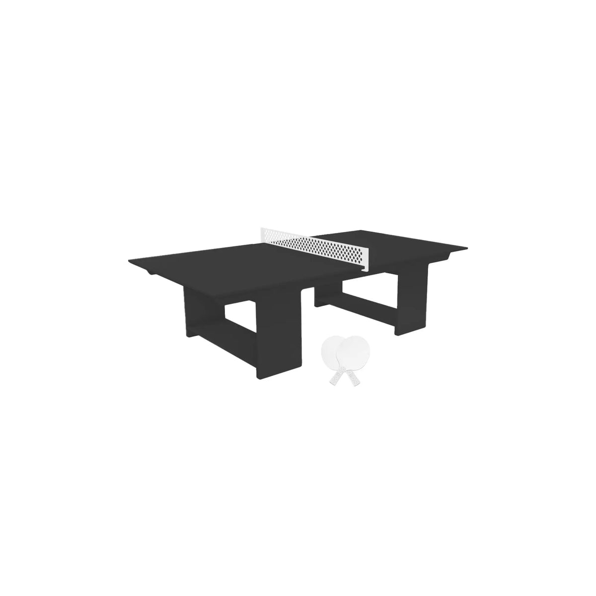 Ledge Lounger Table Tennis Set Resin Outdoor Ping Pong Table - view 84