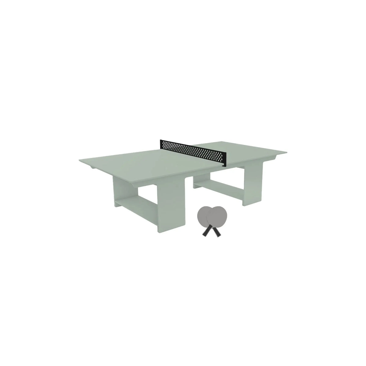 Ledge Lounger Table Tennis Set Resin Outdoor Ping Pong Table - view 89