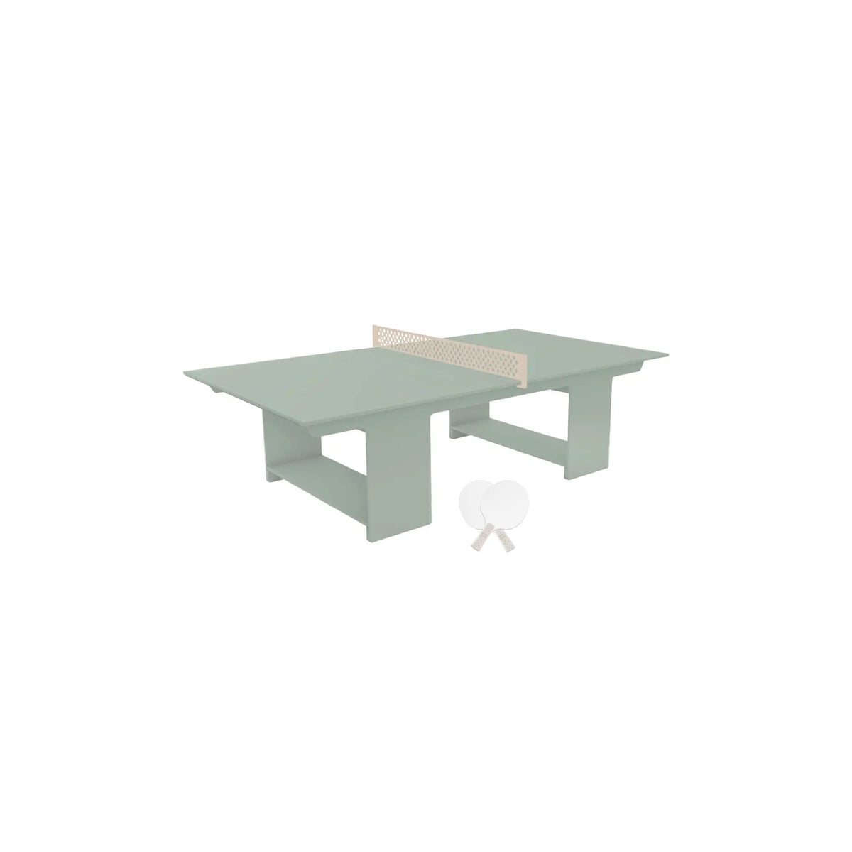 Ledge Lounger Table Tennis Set Resin Outdoor Ping Pong Table - view 90