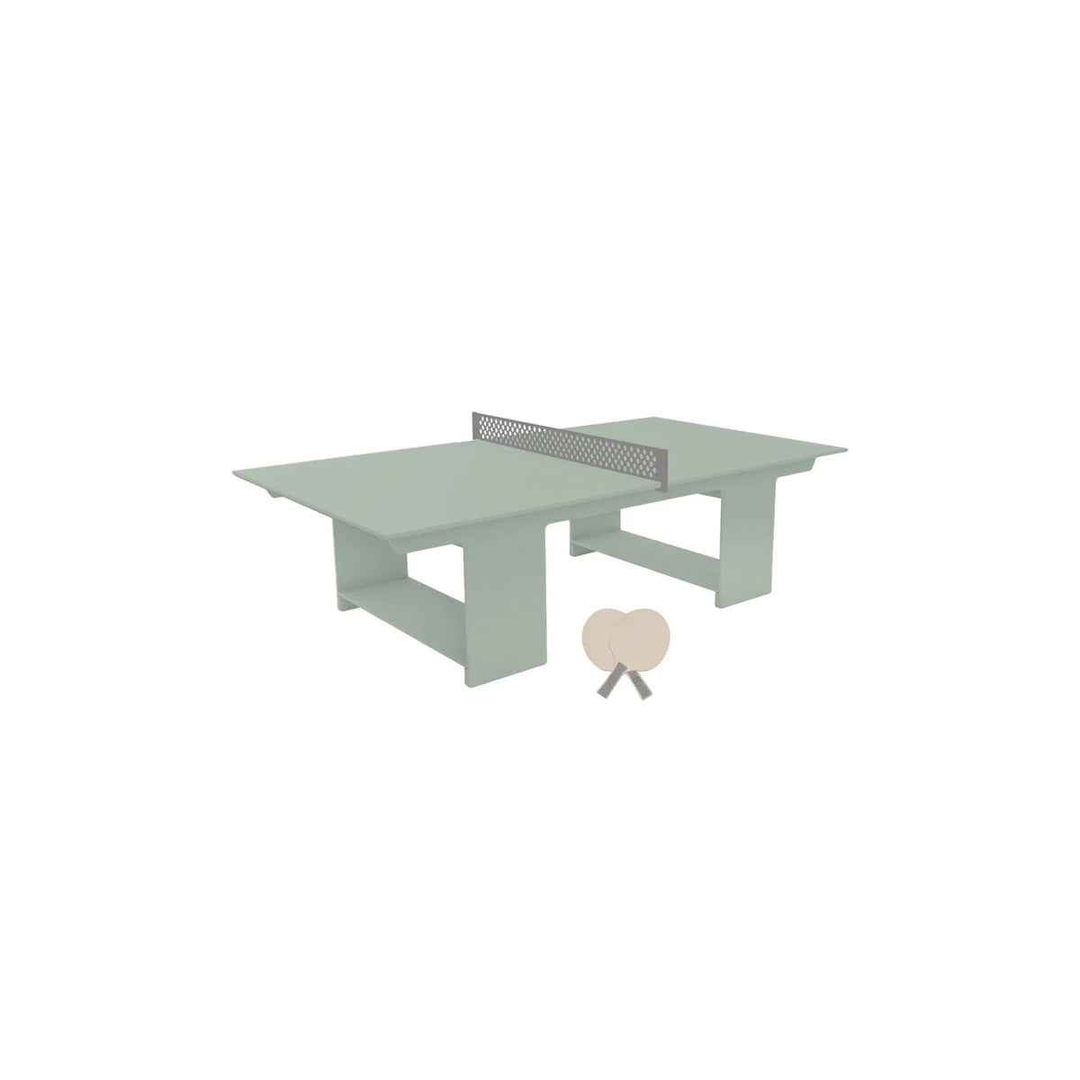 Ledge Lounger Table Tennis Set Resin Outdoor Ping Pong Table - view 94