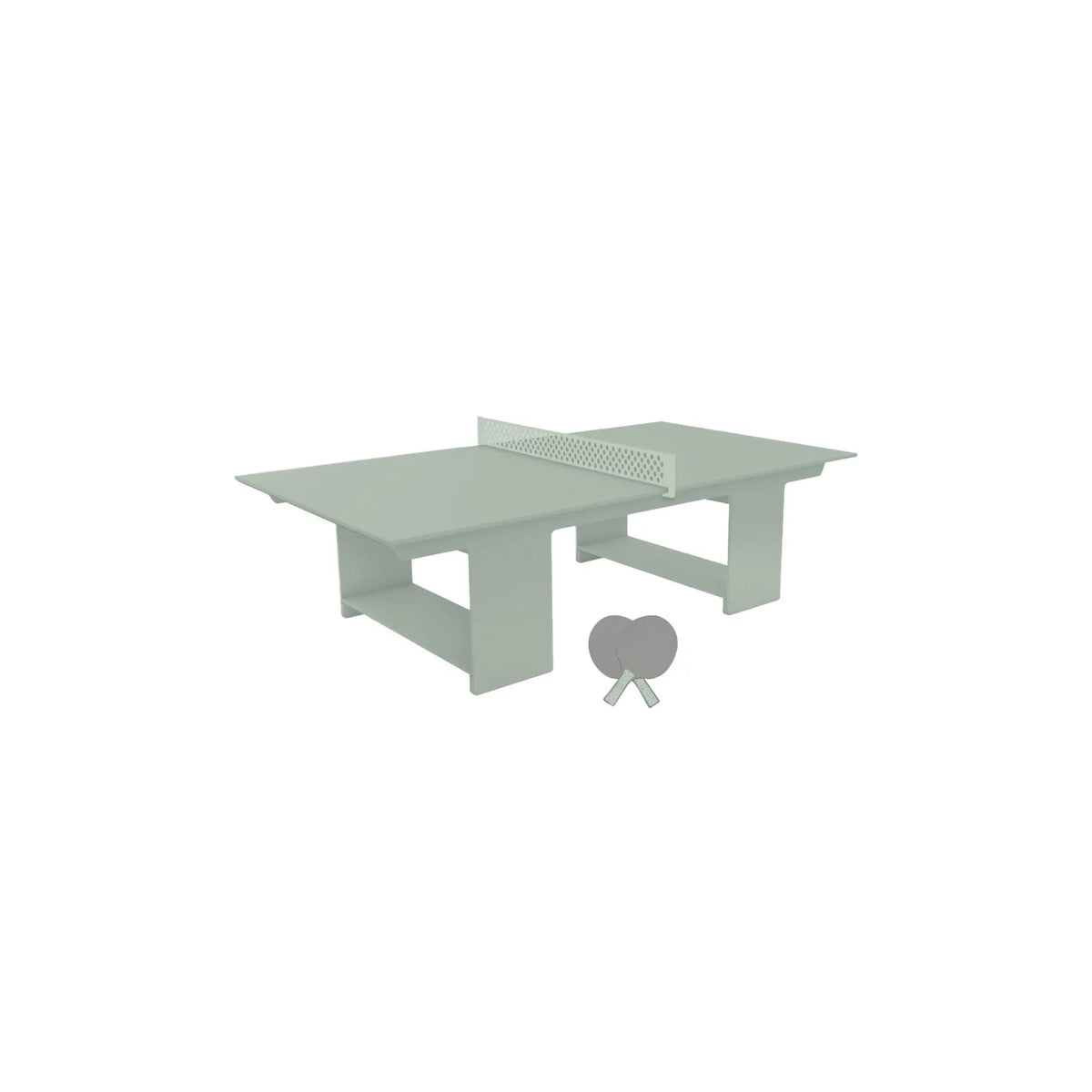 Ledge Lounger Table Tennis Set Resin Outdoor Ping Pong Table - view 98