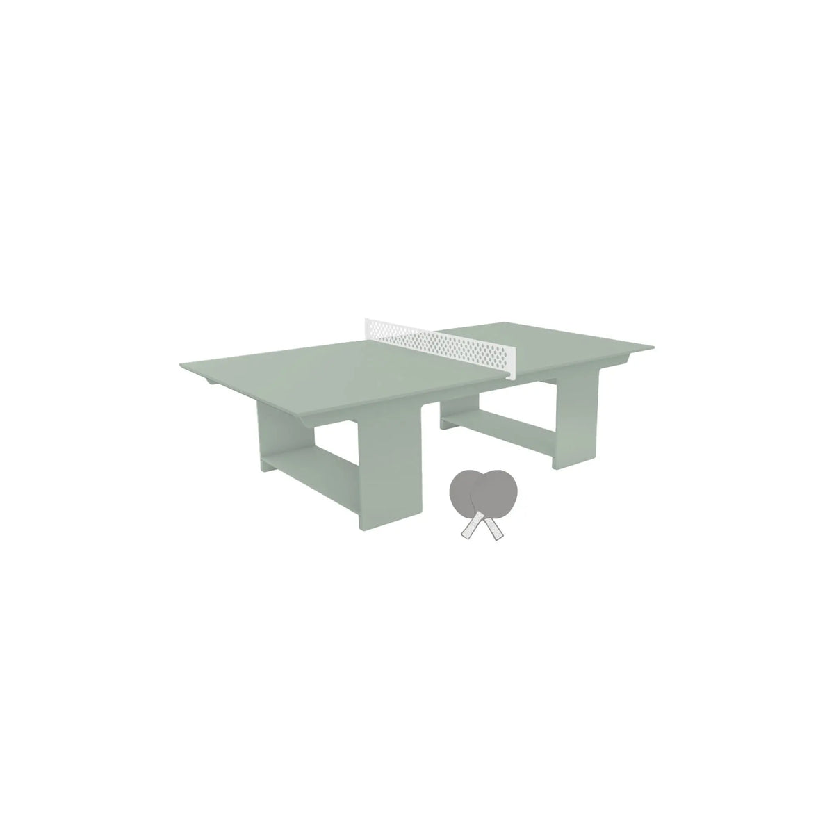 Ledge Lounger Table Tennis Set Resin Outdoor Ping Pong Table - view 104