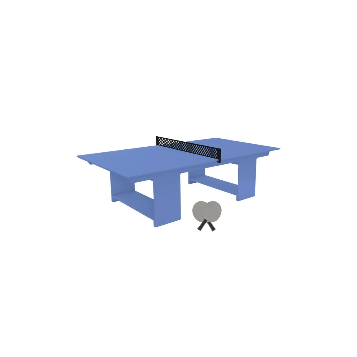 Ledge Lounger Table Tennis Set Resin Outdoor Ping Pong Table - view 107