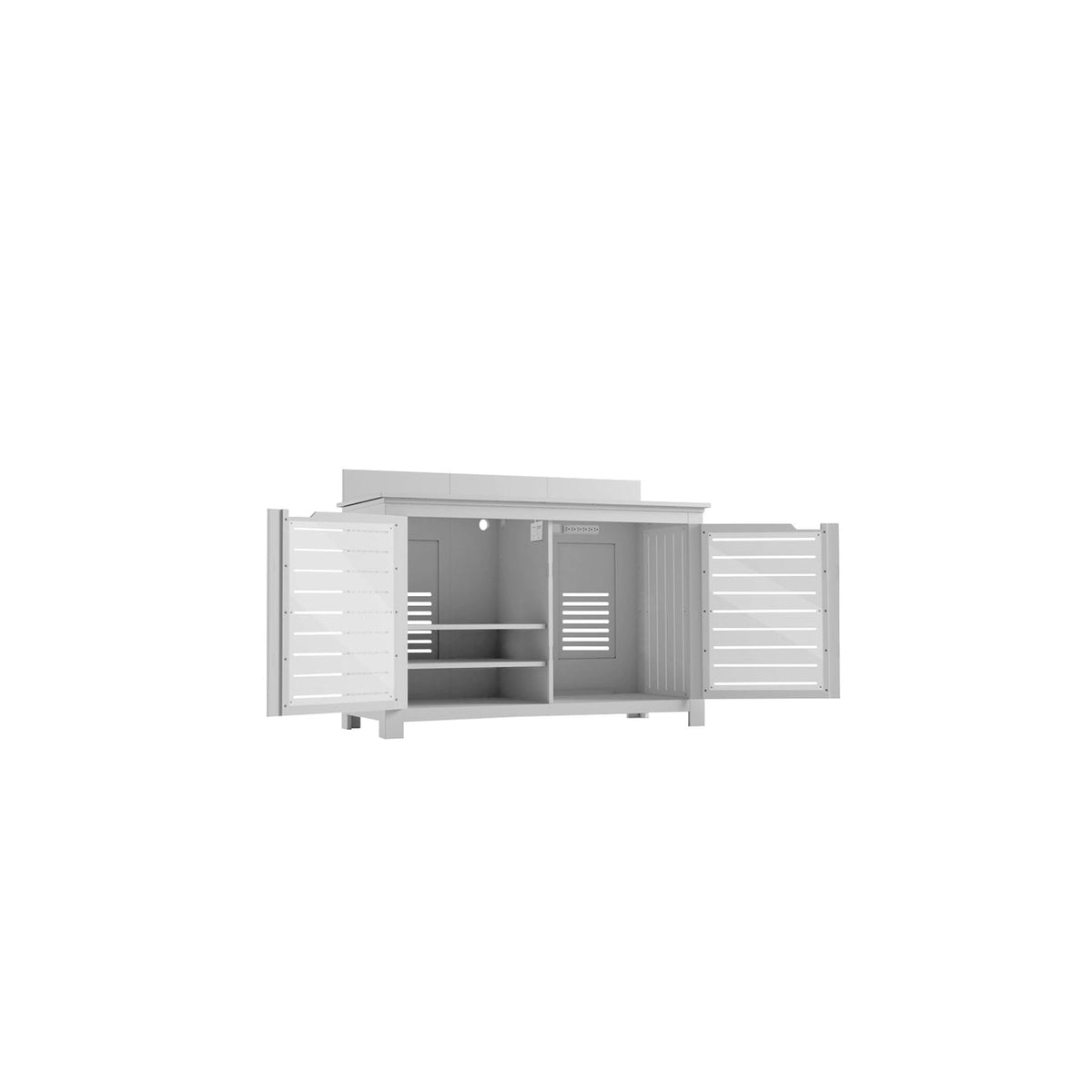 Ledge Lounger Mainstay Bar Credenza 57" Resin Outdoor Bar & TV Stand - view 13