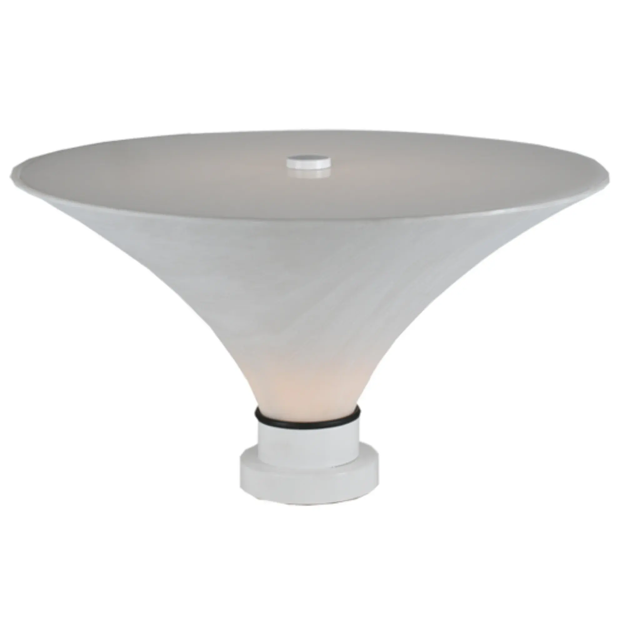 20"W Brodock Pier Mount β White β Whitestone Idalight β Wet-Rated β Meyda Lighting Meyda Lighting