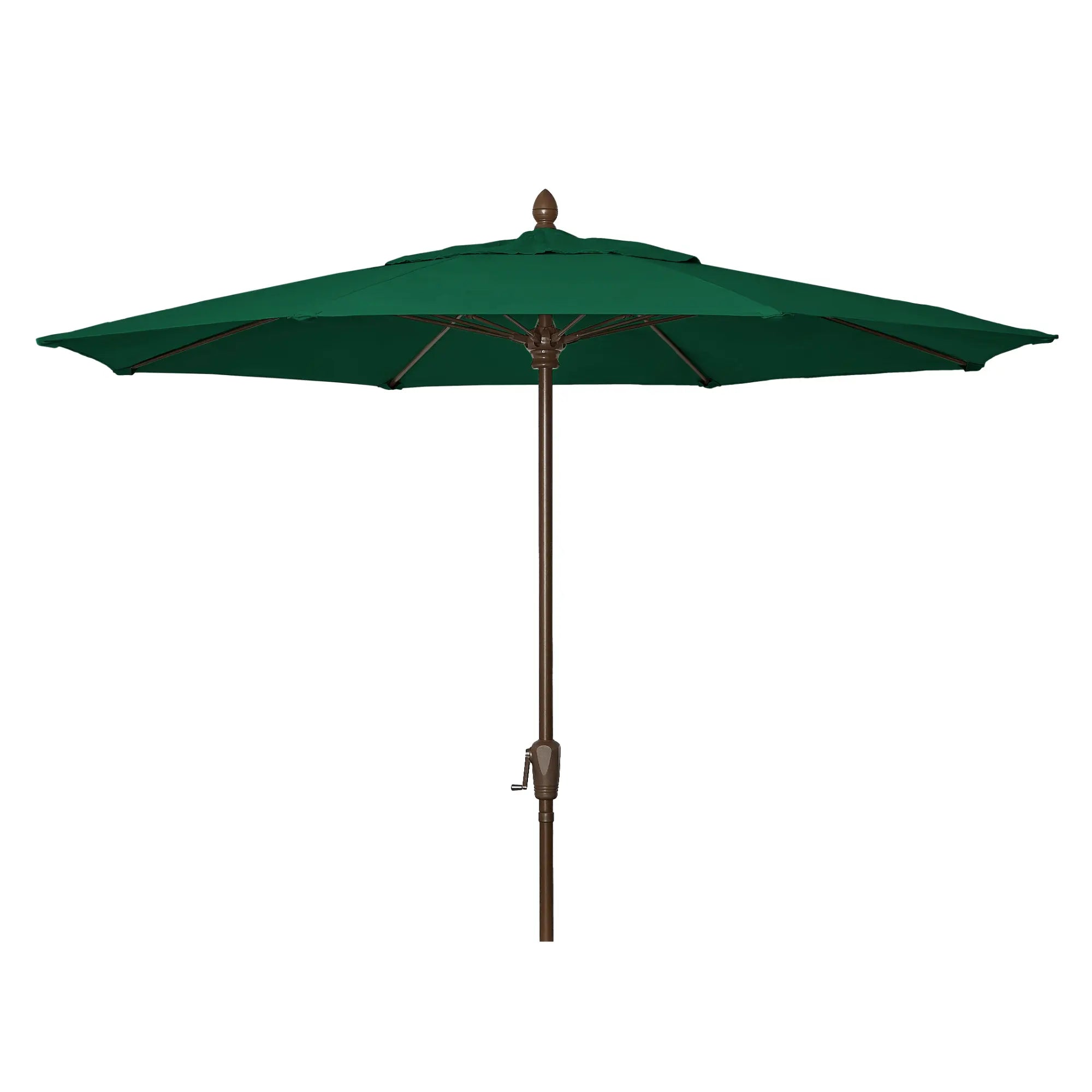FiberBuilt 9' Oct Market Umbrella – Crank Lift – Marine-Grade Solution-Dyed Acrylic Canopy