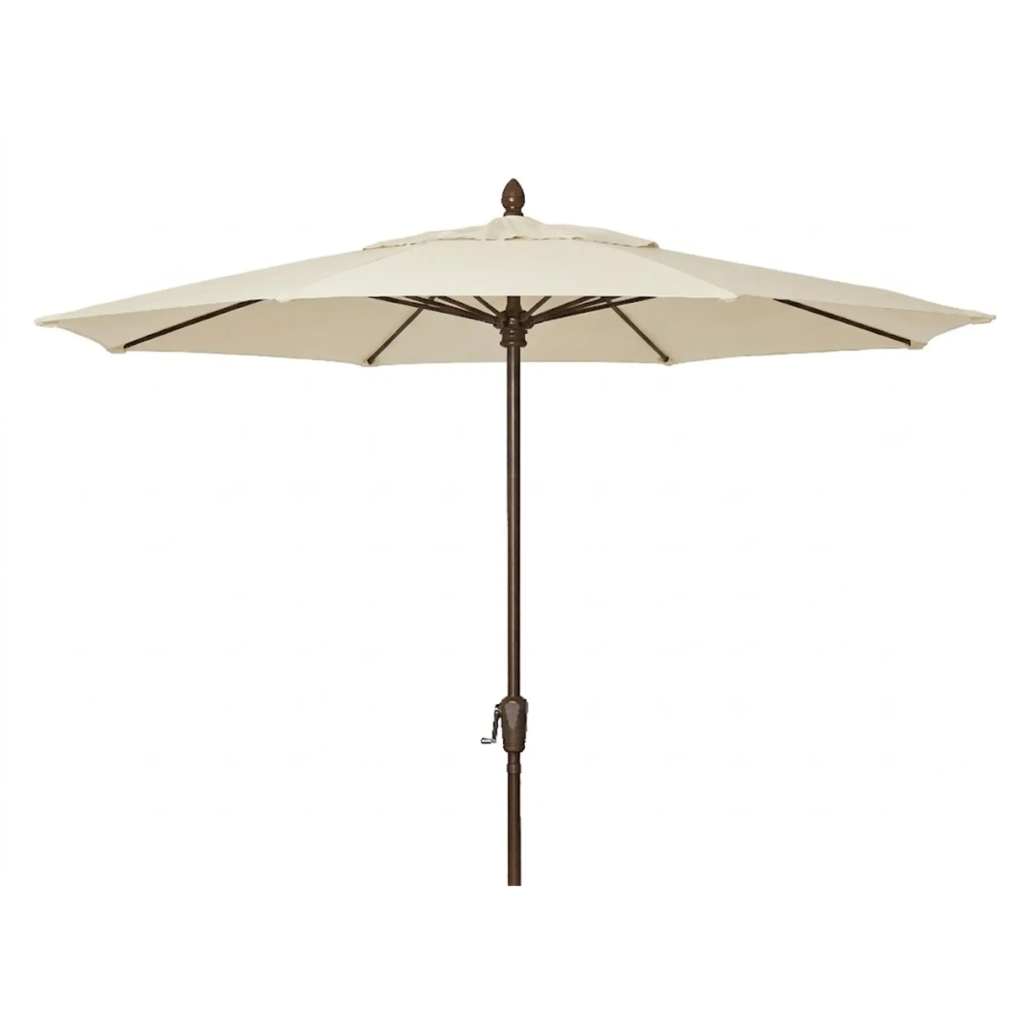 FiberBuilt 9' Oct Market Umbrella – Crank Lift – Marine-Grade Solution-Dyed Acrylic Canopy