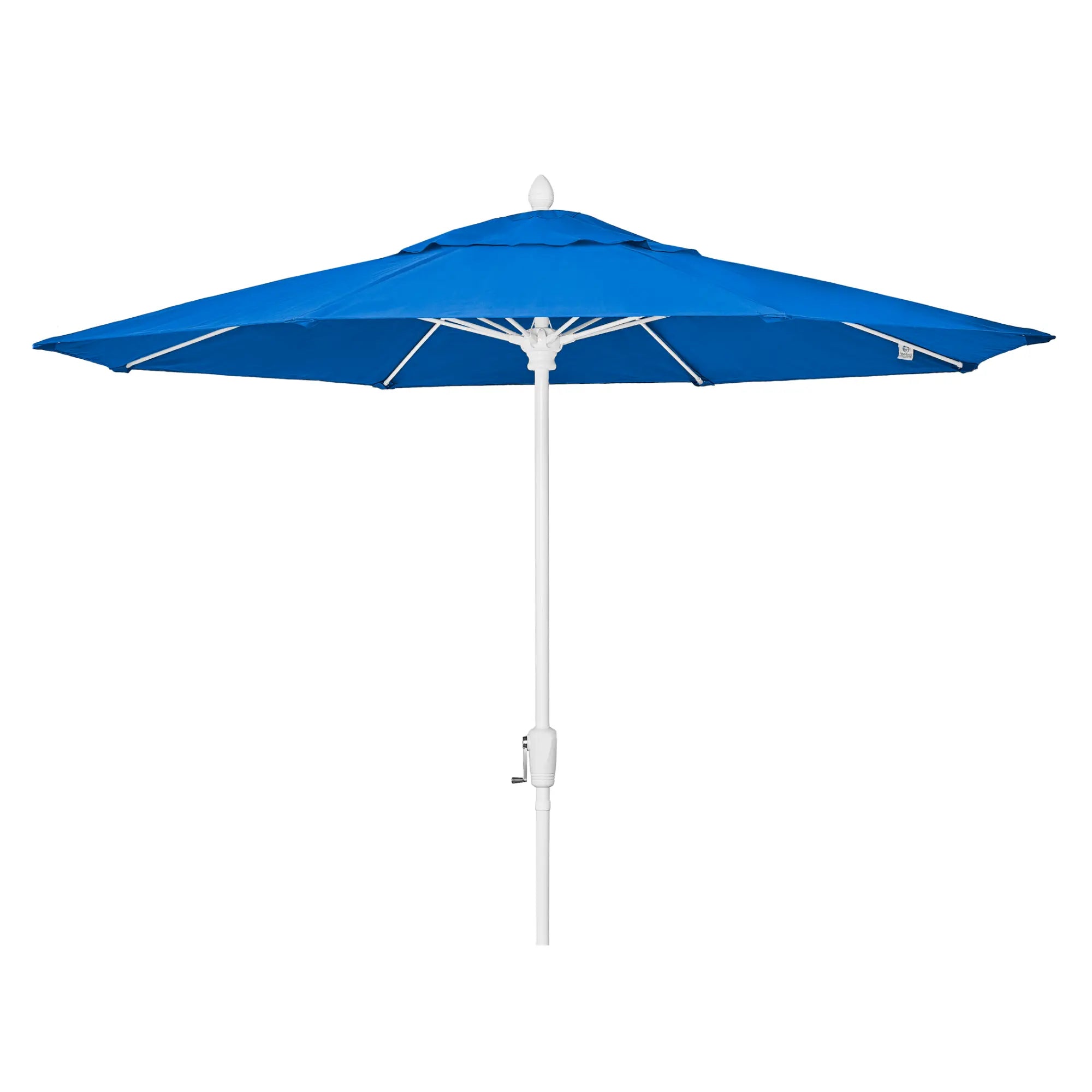 FiberBuilt 9' Oct Market Umbrella – Crank Lift – Marine-Grade Solution-Dyed Acrylic Canopy
