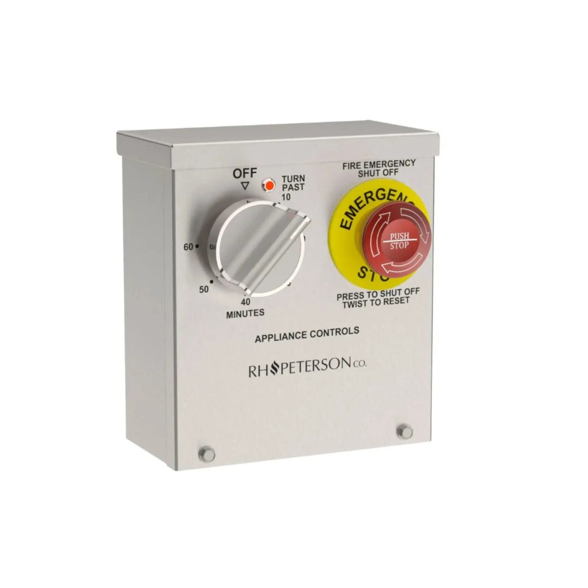 American Fyre Designs 240V Commercial Emergency Stop and Electric Timer American Fyre Designs
