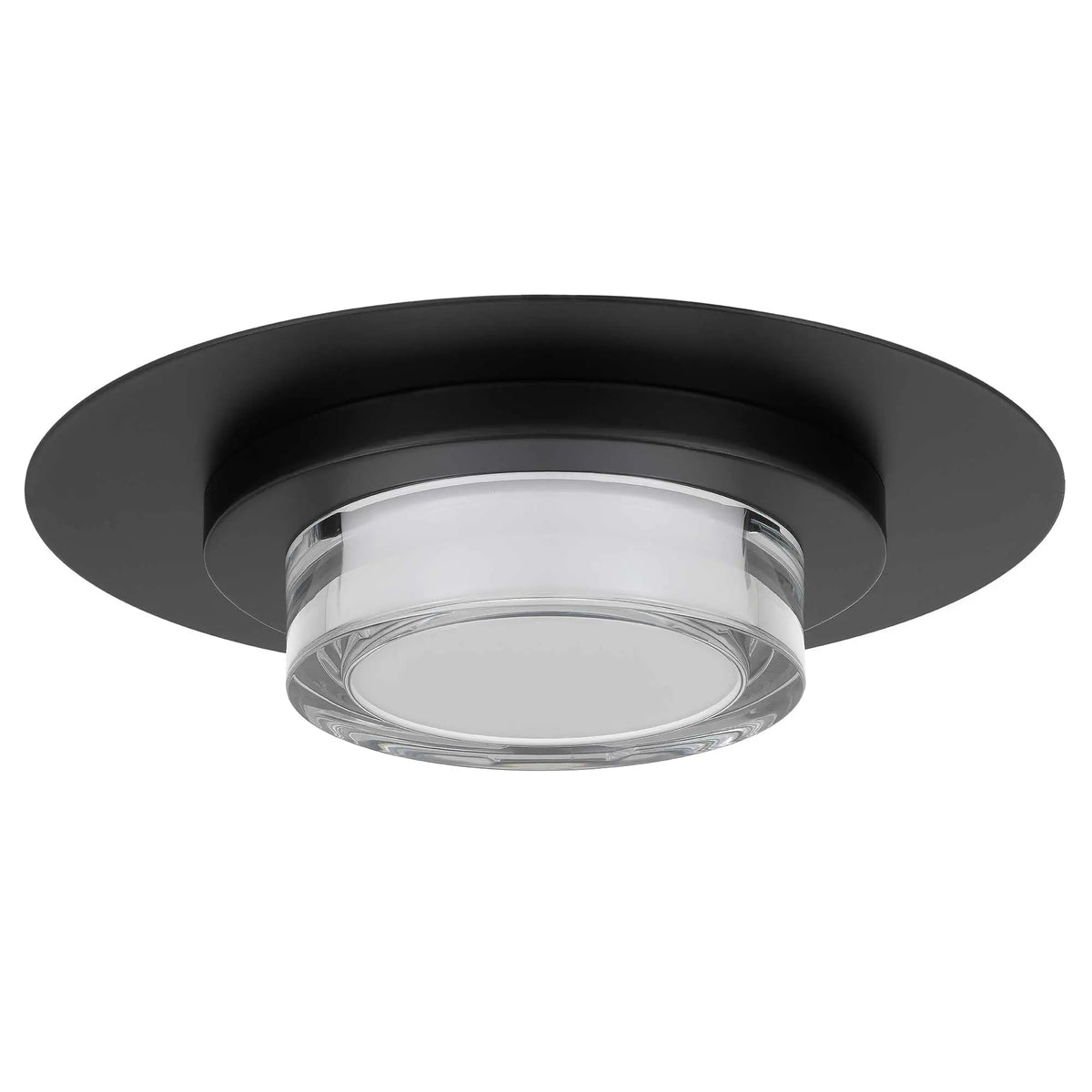 Alteck Plate 12-Inch Black 3-CCT LED Outdoor Flush Mount Light - AFM0012-3CCT-W-BK - Product Image 2