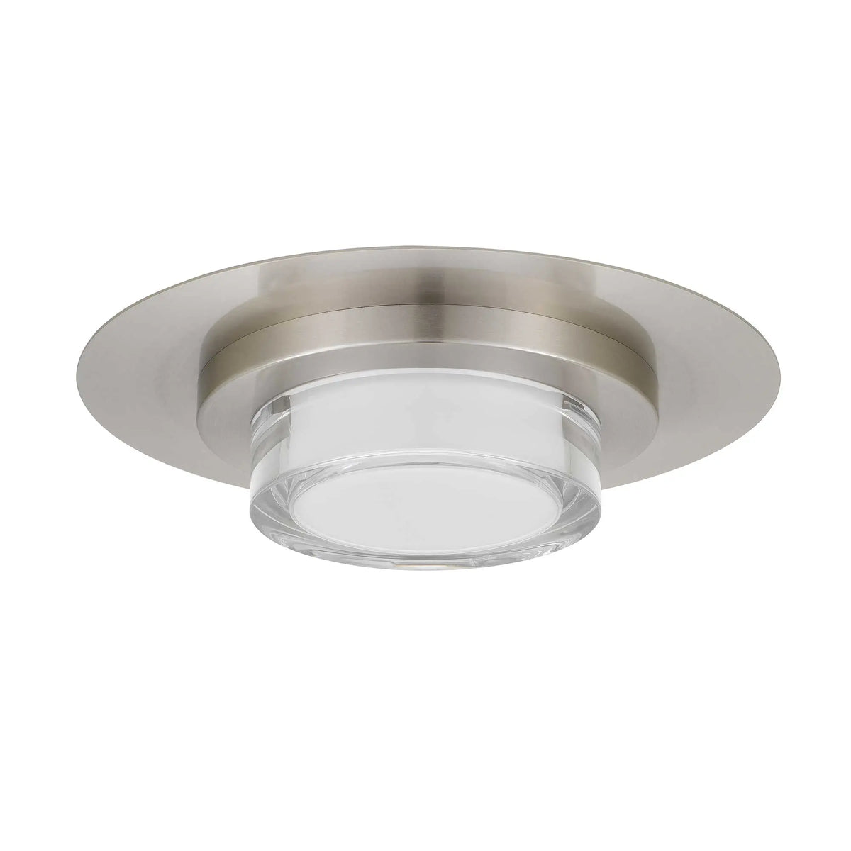 Alteck Plate 12-Inch Stainless Steel 3-CCT LED Outdoor Flush Mount Light - AFM0012-3CCT-W-BSS - Product Image 2
