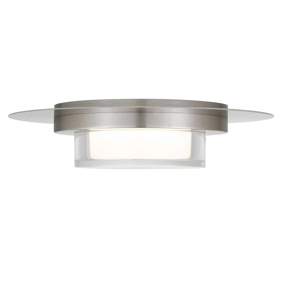 Alteck Plate 12-Inch Stainless Steel 3-CCT LED Outdoor Flush Mount Light - AFM0012-3CCT-W-BSS - Product Image 4