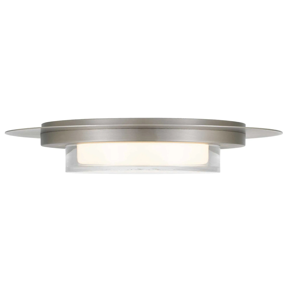 Alteck Plate 16-Inch Stainless Steel 3-CCT LED Outdoor Flush Mount Light - AFM0013-3CCT-W-BSS - Product Image 3