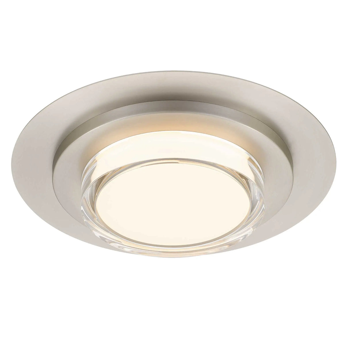 Alteck Plate 16-Inch Stainless Steel 3-CCT LED Outdoor Flush Mount Light - AFM0013-3CCT-W-BSS - Product Image 4