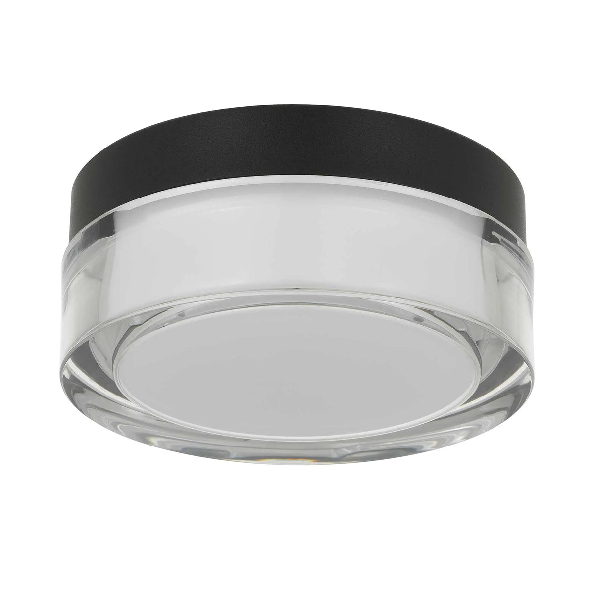 Alteck Sunspot 6-Inch Black 3-CCT LED Outdoor Flush Mount Light - AFM0016-3CCT-W-BK - Product Image 2