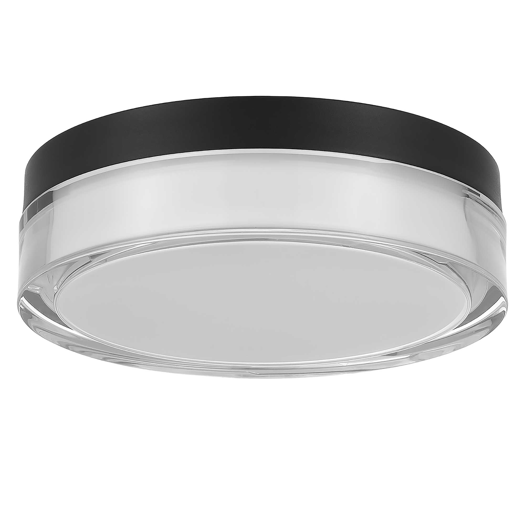 Alteck Sunspot 9-Inch Black 3-CCT LED Outdoor Flush Mount Light - AFM0017-3CCT-W-BK - Product Image 2