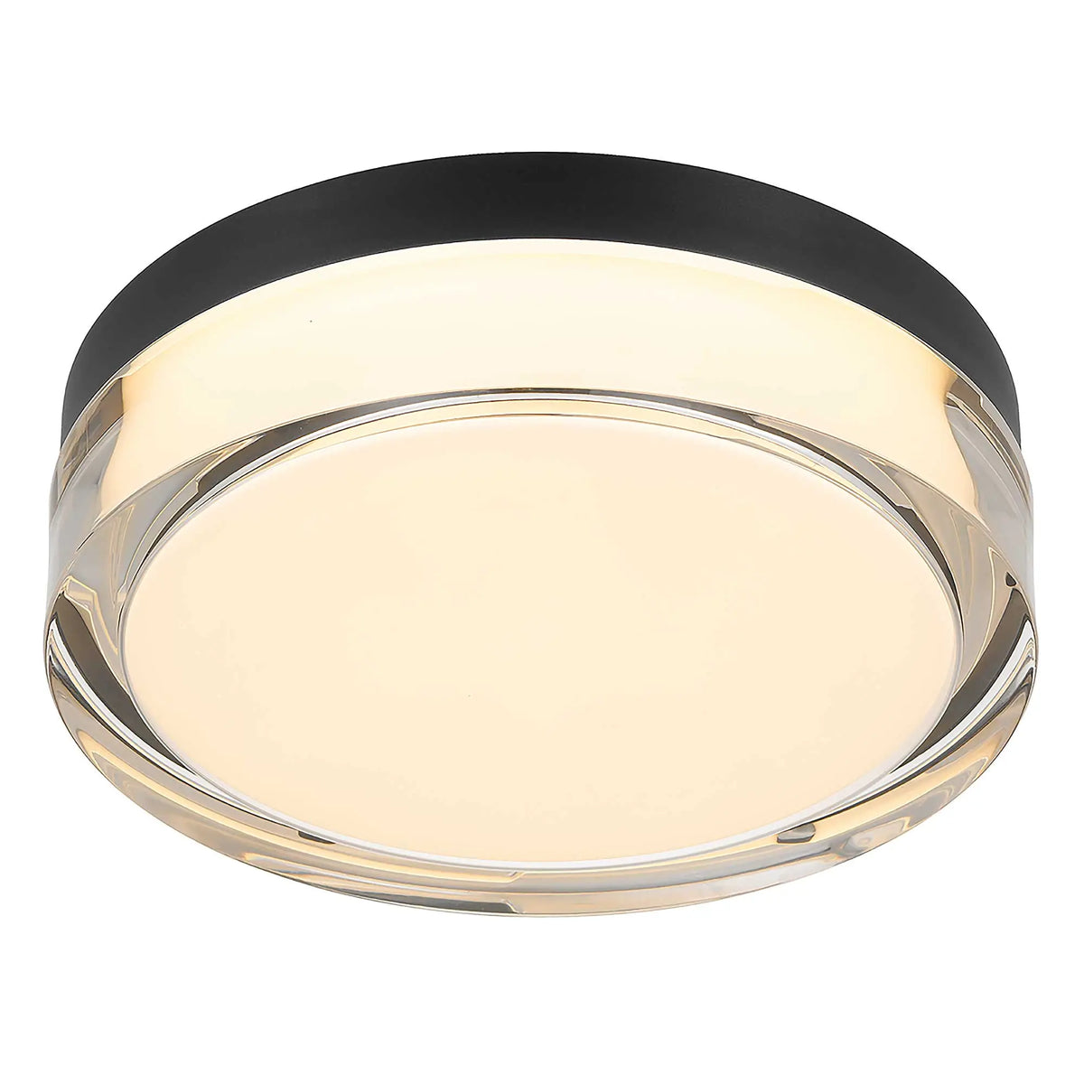 Alteck Sunspot 9-Inch Black 3-CCT LED Outdoor Flush Mount Light - AFM0017-3CCT-W-BK - Product Image 4