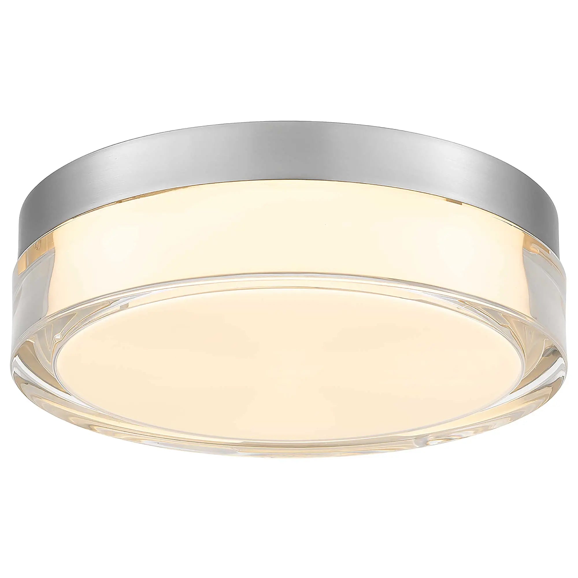 Alteck Sunspot 9-Inch Stainless Steel 3-CCT LED Outdoor Flush Mount Light - AFM0017-3CCT-W-BSS