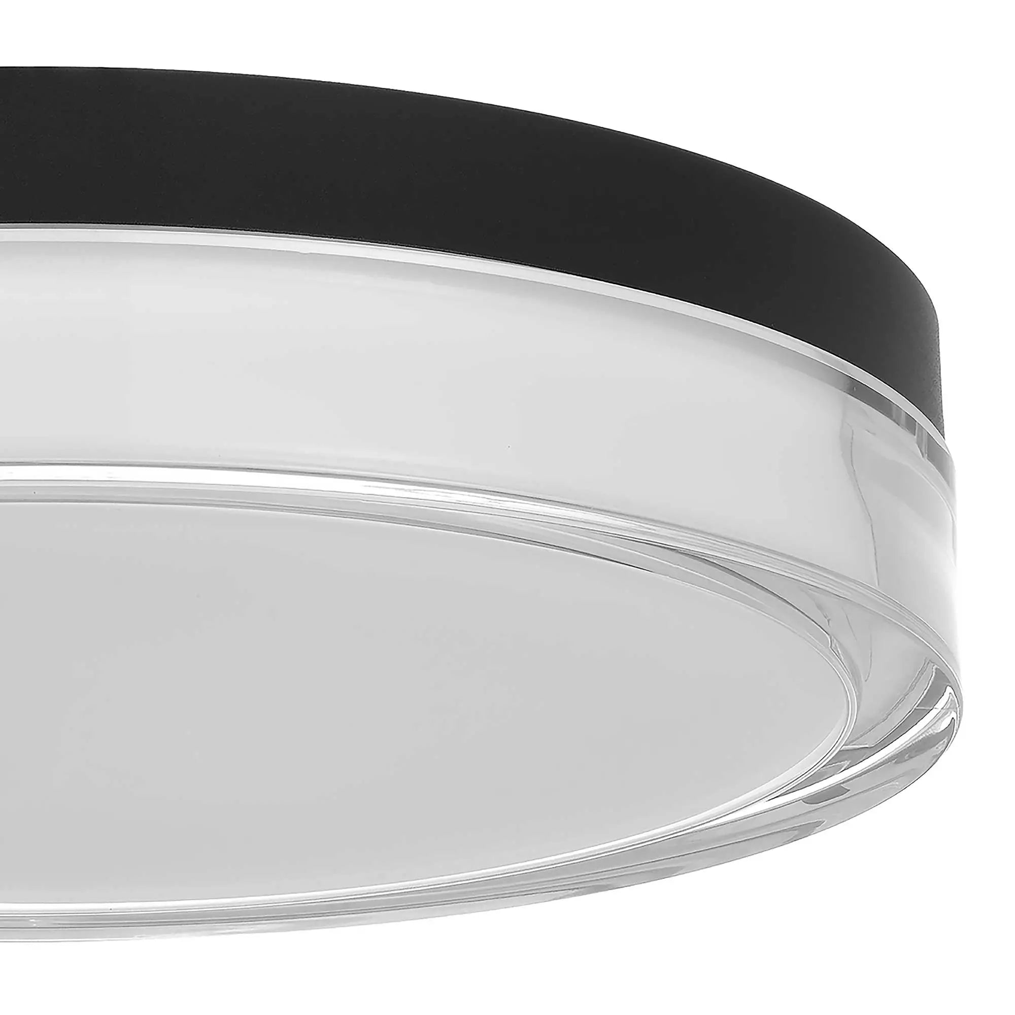Alteck Sunspot 12-Inch Black 3-CCT LED Outdoor Flush Mount Light - AFM0018-3CCT-W-BK - Product Image 5