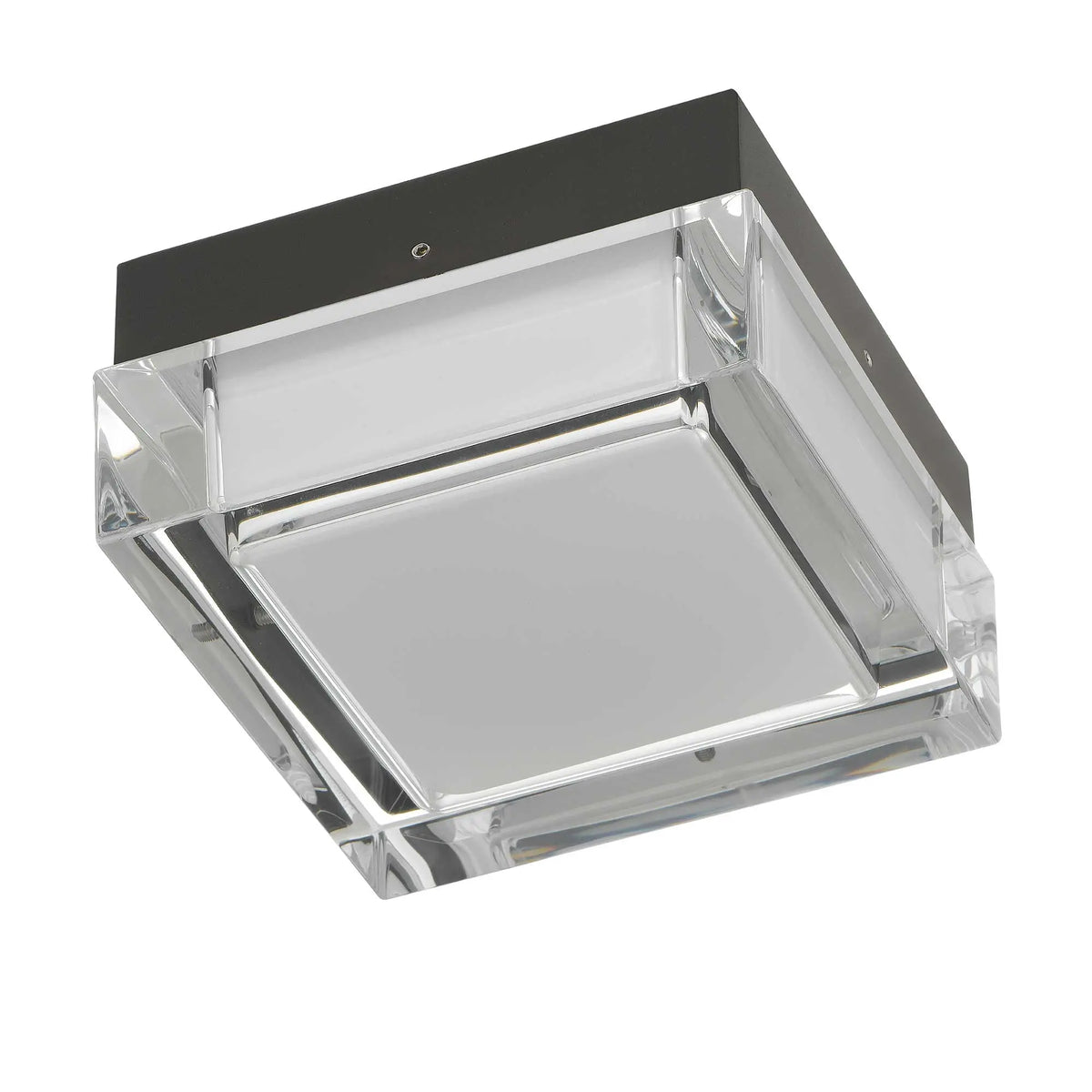 Alteck Box 5-Inch Black 3-CCT LED Outdoor Flush Mount Light - AFM0019-3CCT-W-BK - Product Image 5