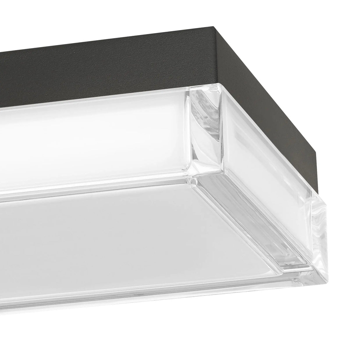 Alteck Box 8-Inch Black 3-CCT LED Outdoor Flush Mount Light - AFM0020-3CCT-W-BK - Product Image 5