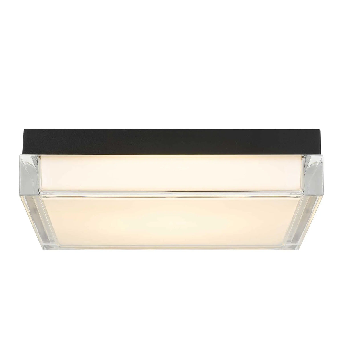 Alteck Box 11-Inch Black 3-CCT LED Outdoor Flush Mount Light - AFM0021-3CCT-W-BK - Product Image 4