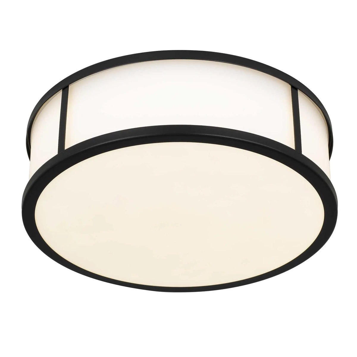 Alteck Panel Round 14-Inch Black 3-CCT LED Outdoor Flush Mount Light - AFM0023-3CCT-W-BK - Product Image 3