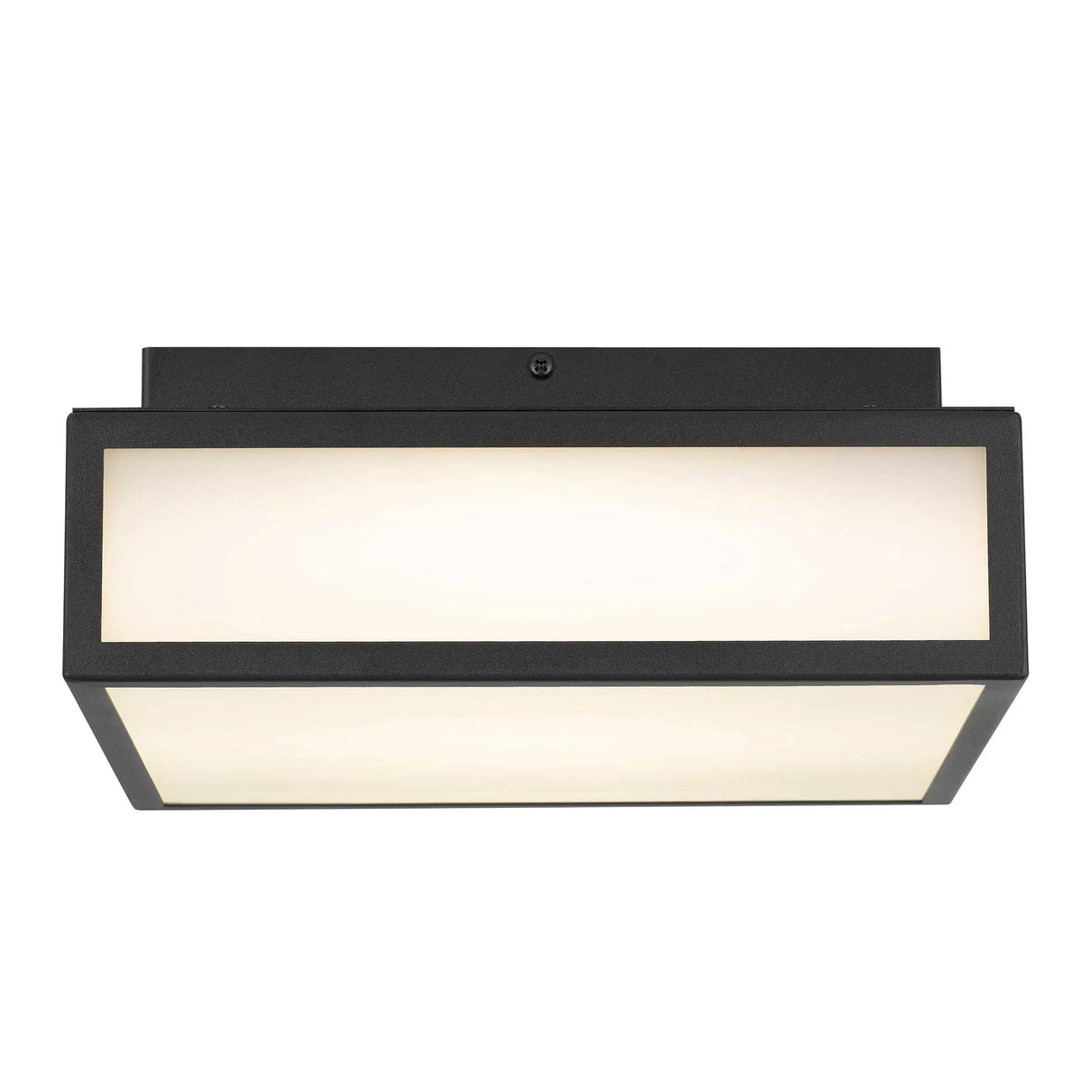 Alteck Panel Square 10-Inch Black 3-CCT LED Outdoor Flush Mount Light - AFM0024-3CCT-W-BK - Product Image 4