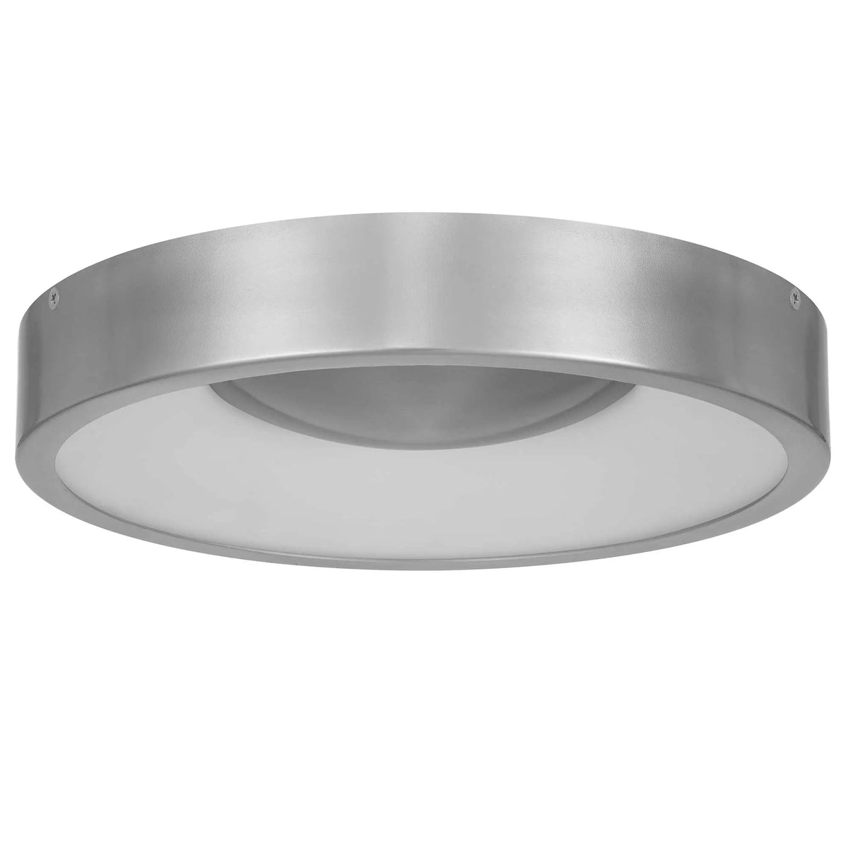 Alteck Stellar 11-Inch Brushed Aluminum LED Outdoor Flush Mount Light - AFM0068-5CCT-W-BA - Product Image 2