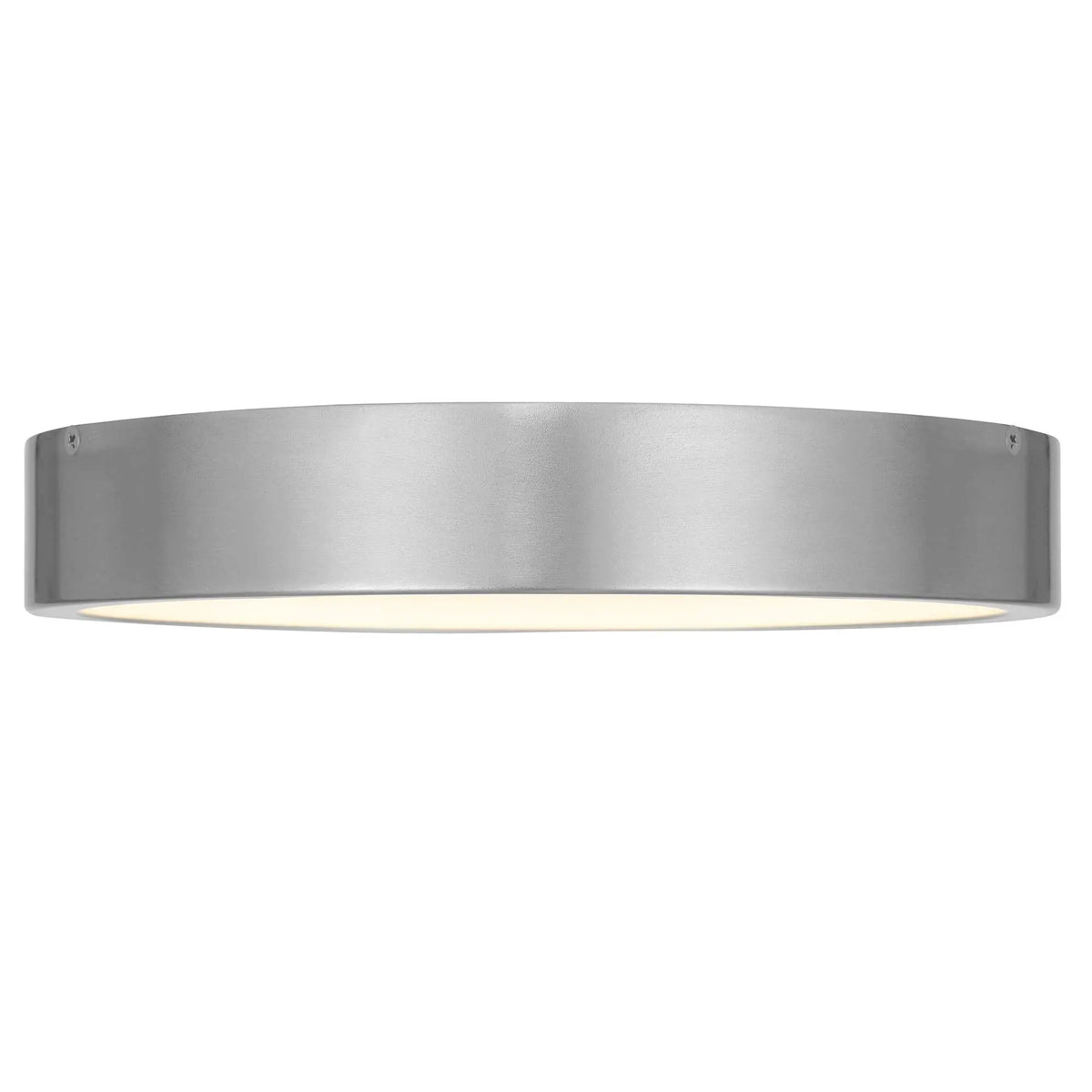 Alteck Stellar 11-Inch Brushed Aluminum LED Outdoor Flush Mount Light - AFM0068-5CCT-W-BA - Product Image 3