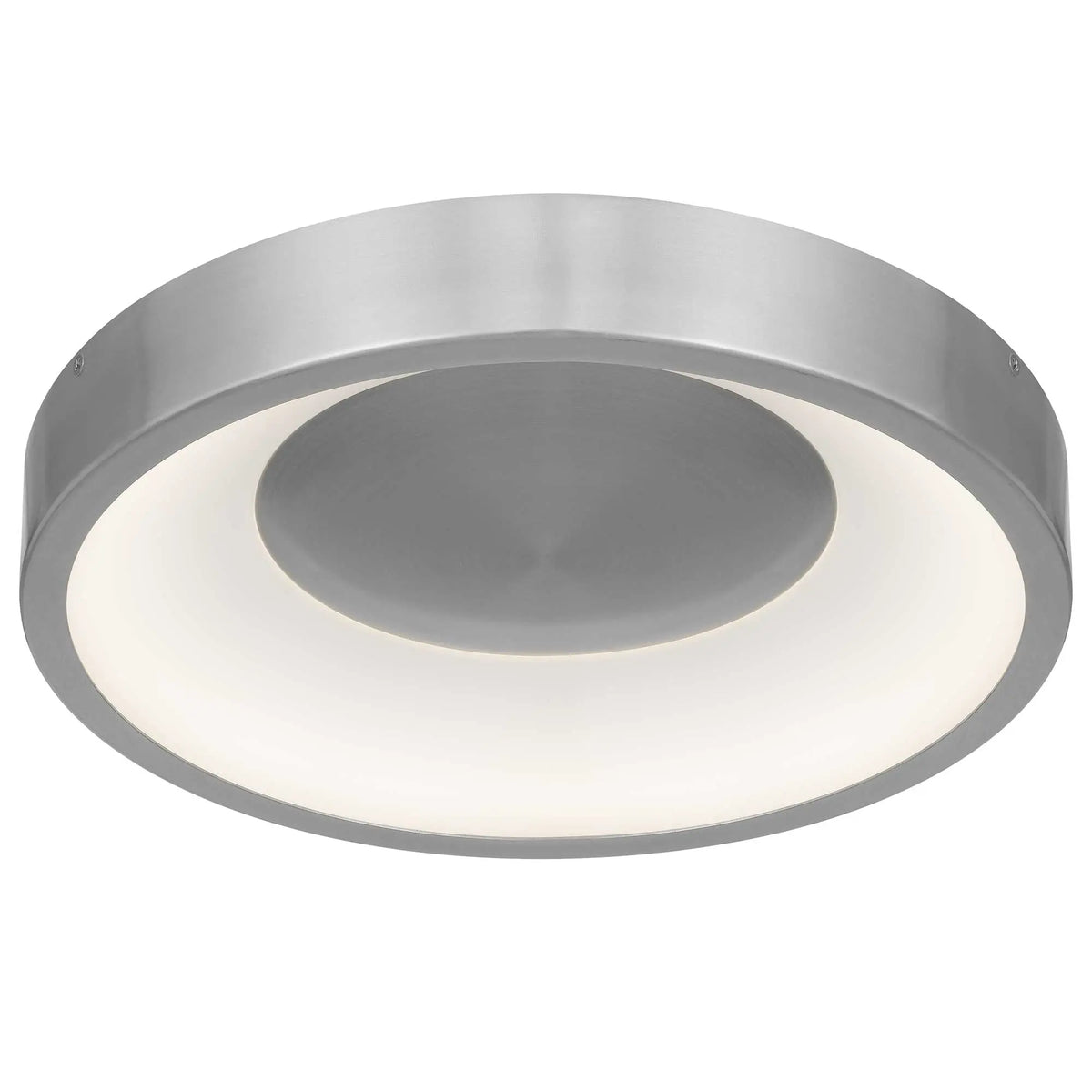 Alteck Stellar 14-Inch Brushed Aluminum LED Outdoor Flush Mount Light - AFM0069-5CCT-W-BA - Product Image 4