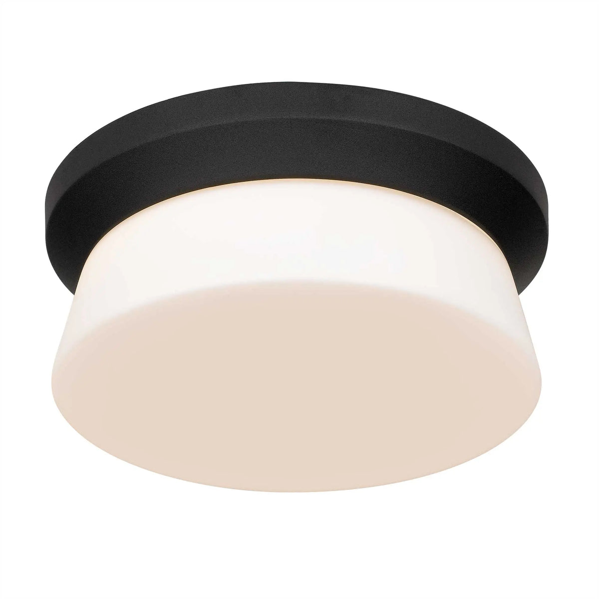 Alteck Skirt 11-Inch Black 3-CCT LED Outdoor Flush Mount Light - AFM0148-3CCT-W-BK - Product Image 4