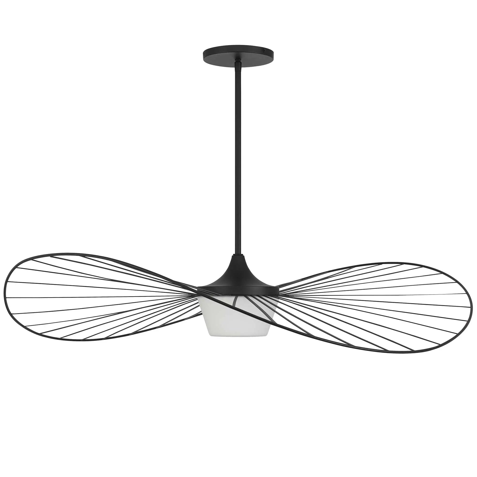 Alteck New Wave 44-Inch Black LED Outdoor Pendant Light - AP0071-5CCT-W-BK - Product Image 2
