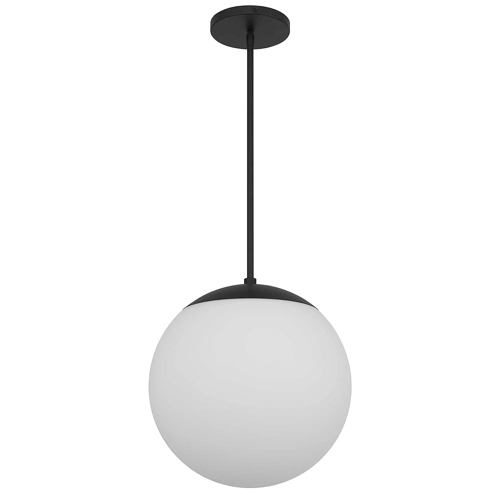 Alteck Rondure 14-Inch Black LED Outdoor Pendant Light - AP0073-5CCT-W-BK - Product Image 2