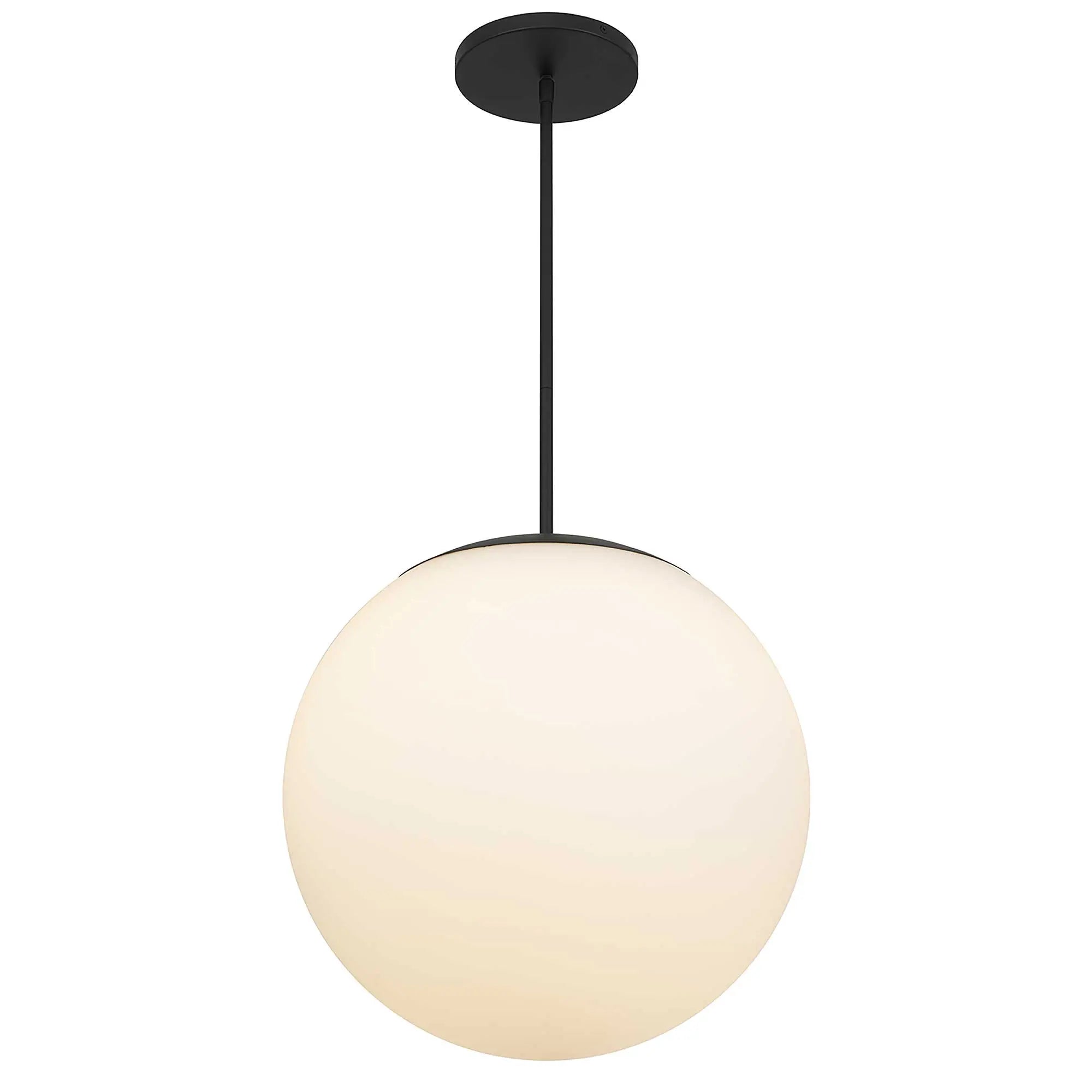 Alteck Rondure 18-Inch Black LED Outdoor Pendant Light - AP0074-5CCT-W-BK - Product Image 3