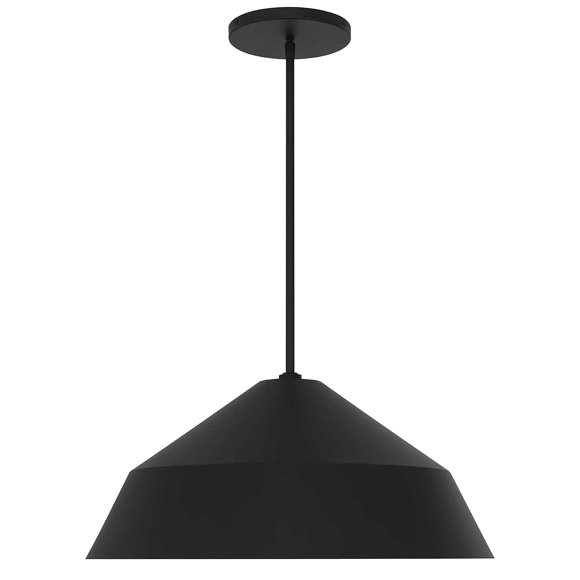 Alteck Nin 22-Inch Black LED Outdoor Pendant Light - AP0076-5CCT-W-BK - Product Image 3