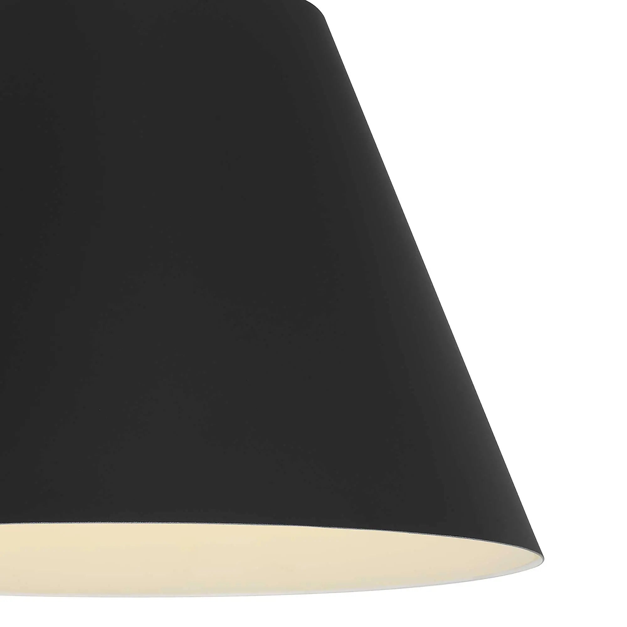 Alteck Jaz 16-Inch Black LED Outdoor Pendant Light - AP0077-5CCT-W-BK - Product Image 5