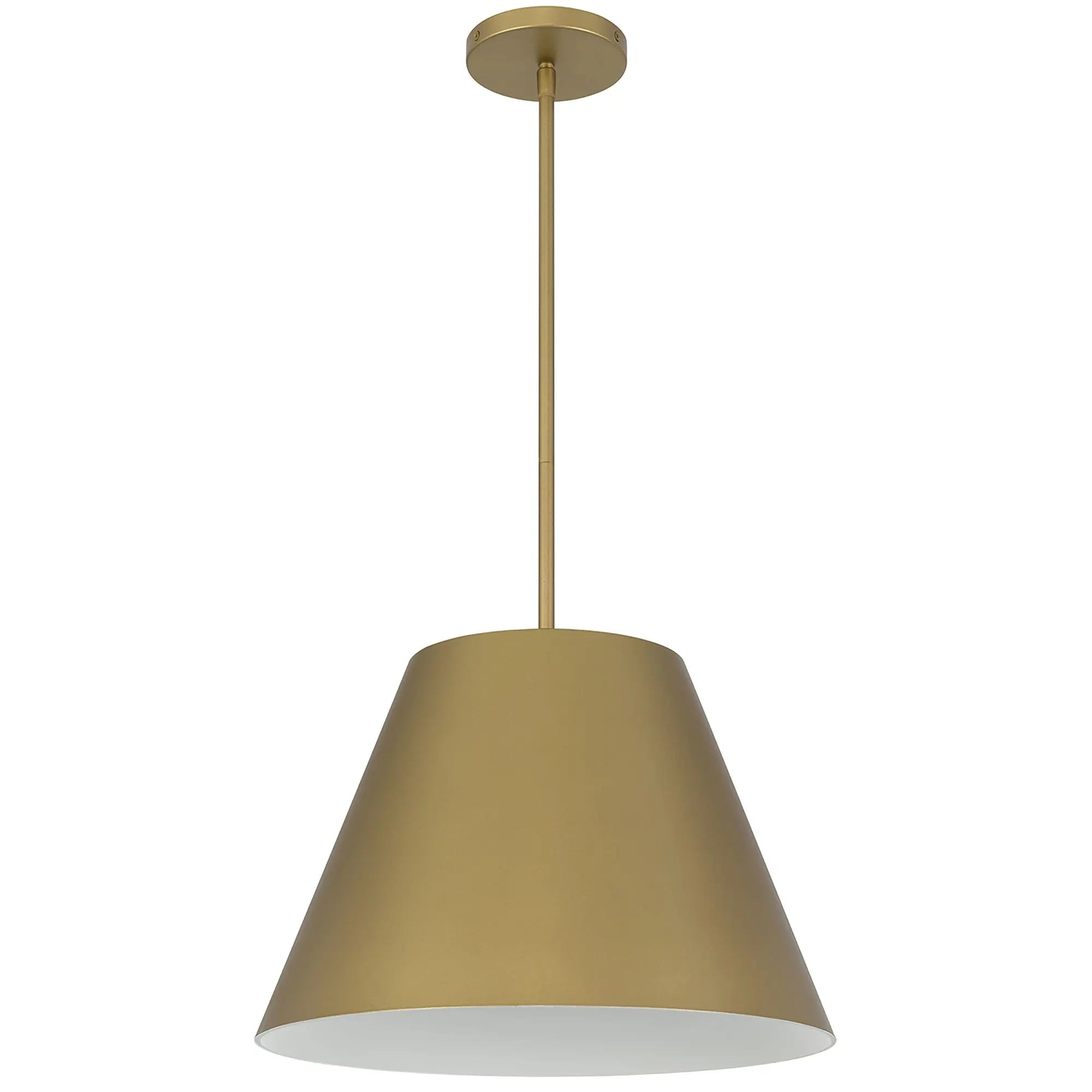 Alteck Jaz 16-Inch Painted brass LED Outdoor Pendant Light - AP0077-5CCT-W-PB - Product Image 2