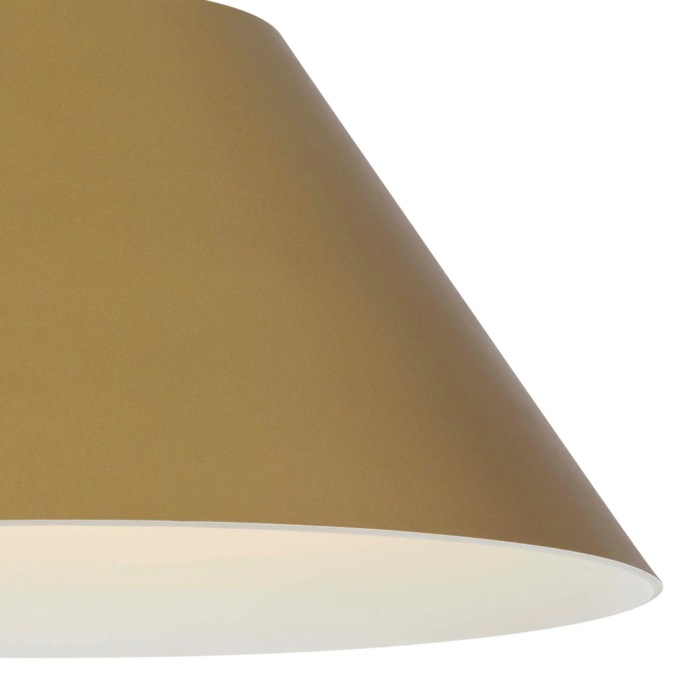 Alteck Jaz 21.875-Inch Painted brass LED Outdoor Pendant Light - AP0078-5CCT-W-PB - Product Image 5