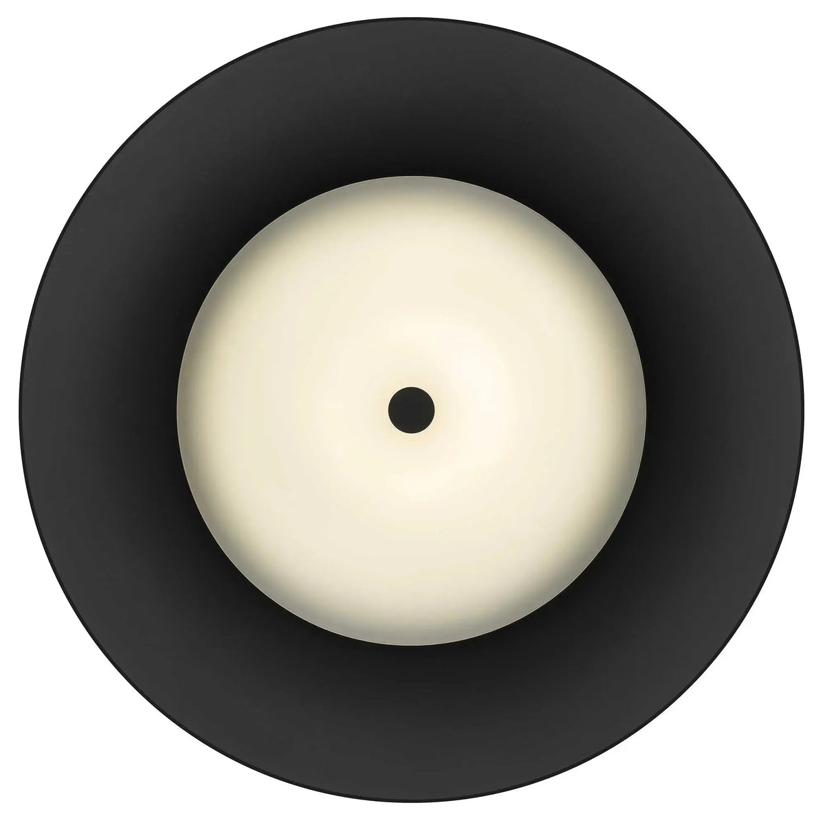 Alteck Half Round 23.625-Inch Black 5-CCT LED Outdoor Pendant Light - Wet Rated - AP0083-5CCT-W-BK Alteck