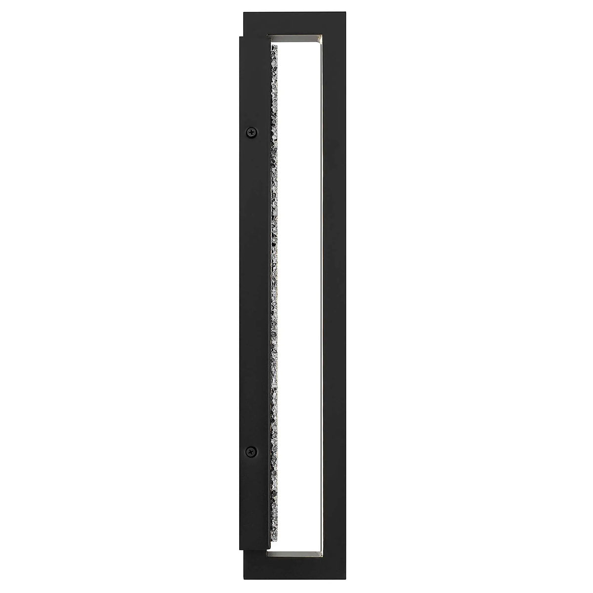 Alteck Seafoam 19-Inch Black 3-CCT LED Outdoor Wall Light - AW0005-3CCT-W-BK - Product Image 4