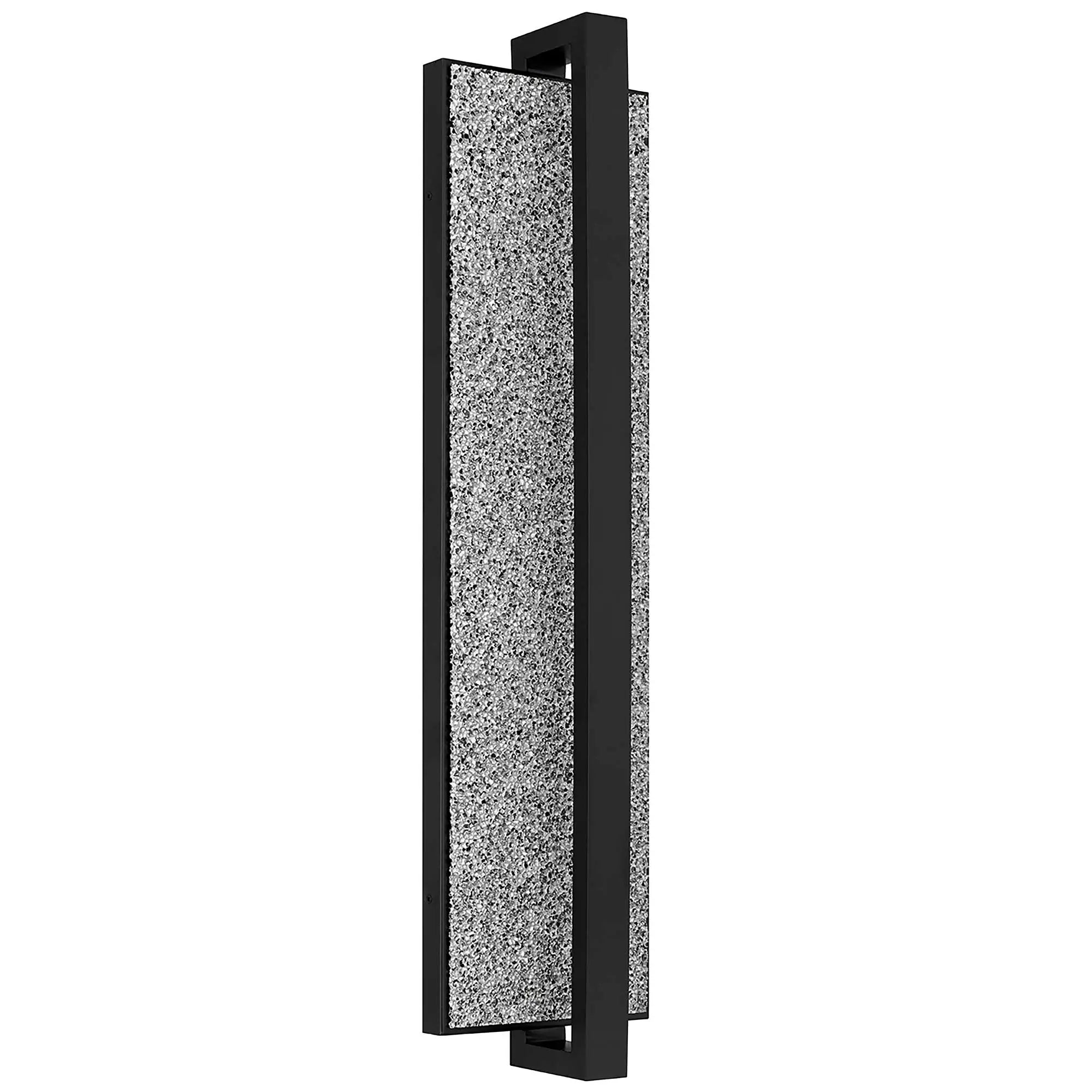Alteck Seafoam 32-Inch Black 3-CCT LED Outdoor Wall Light - AW0007-3CCT-W-BK - Product Image 2
